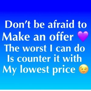 You never know until you try! 💙😉💙